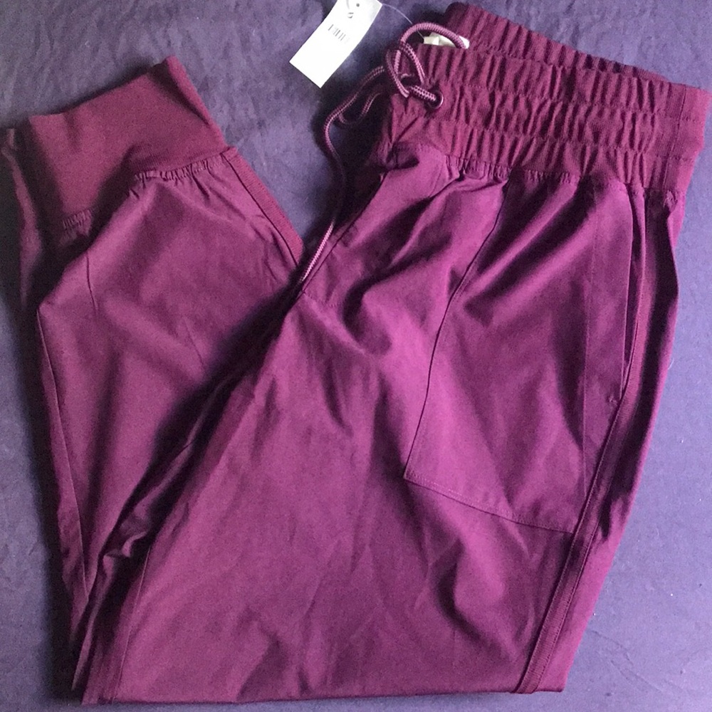 Lou&grey loft joggers maroon